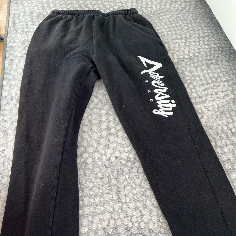 Black Adversity Graphic Sweatpants